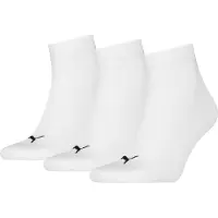 Puma Ankelsokker - 3-pack - Quarter Plain - Hvit - - 35/38 - Sokker