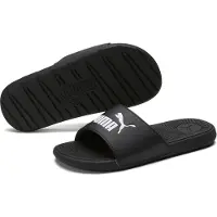 Puma Cool Cat 2.0 Sandals Youth, Shoes, Black/White, 38