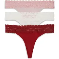 Tommy Hilfiger Uw0uw06337 Tanga 3 Enheter