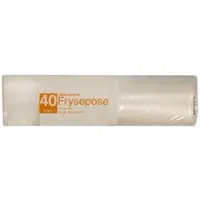 Multi Frysepose Catersource 40 ltr 450x850 mm 50 my med Skrivefelt LDPE,20 stk/rl - (20 stk.)