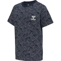 Hummel T-skjorte - hmlCooper - Black Iris - - 4 år (104) - T-skjorte