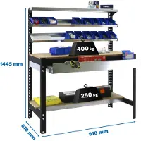 Simonwork (bancos De Trabajo) Bt1 Box Metallhylle 1445x910x610 Mm