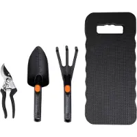 Black & Decker Hageverktøysett fra – Spade, Kultivator, Sekatør og Knepute