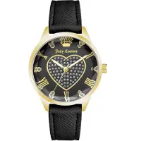 Juicy Couture Jc1300gpbk Dameklokke