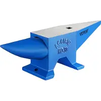 Vevor Hornambolt, Stålambolt Smedvekt 30 kg/66,1 lbs, Smedambolt Stålambolt Rundt horn Metallarbeid Stålambolt Smed Hardy hull