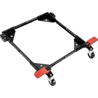 Vevor mobil base, vektkapasitet på 227 kg, justerbar fra 30 x 30 cm til 91 x 91 cm, kraftig universal mobil basestativ med svingbare hjul, for trebearbeidingsutstyr, båndsag, elektroverktøy, maskiner