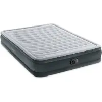 Intex DuraBeam ComfortPlush MidRise luftmadrass 203 x 152 x 33 cm, grå