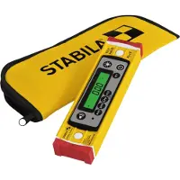 Stabila TECH 196 DL 19831 Digital farpas #####med slipstopper, #####inkl. Pose 23 cm 0,5 mm/m