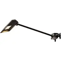 SLV LED-vegglampe Today Pro, svart, aluminium, lengde 66,6 cm