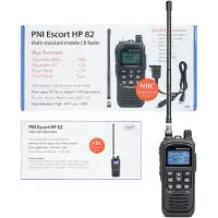 Pni Escort HP82 håndholdt CB-radio 1800 mAh, USB-C, sort