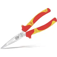 Nws Serie 49 Vde-godkjent Halvrund Tang Med Buet Kjeft 250 Mm