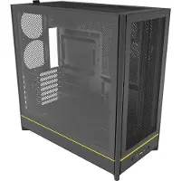 Montech HS01 Mesh - Kabinett - Miditower - Svart