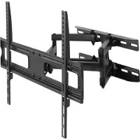Macleans MC-762 - Brakett - justerbar arm - for TV og skjerm - metall - svart pulverjakke - skjermstørrelse: 37-70 - veggmonterbar
