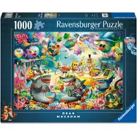 Ravensburger Puslespill - 1000 Brikker - Ocean Salong - - OneSize - Puslespill