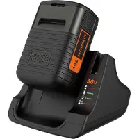 Black & Decker BDC2A36-QW 36 V Batteri og Oplader - 2 Ah