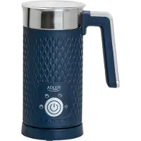 Adler AD 4494, Automatisk melkeskummer/varmer, Metallisk, Hvit, 130 ml, 300 ml, 0,3 l, Varm & Kald