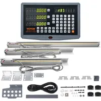 Vevor Digital Readout 16'' &amp; 18'' &amp; 38'' Linear Scale 3 Axis DRO Display Kit