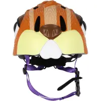 Crazy Safety Chipmunk, Sykkelhjelm, Junior, Brown