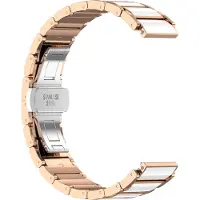 INF Keramisk reim for Huawei GT5 & GT5 Pro - 18mm Universal Passform PinkGold