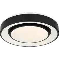 Globo LED-taklampe Sully RGBW fjernkontroll svart