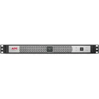 Schneider Electric Smart-UPS SC SCL500RMI1UC - UPS (kan monteres i rack) - AC 230 V - 400 watt - 500 VA - enkeltfase - Ethernet 10/100, USB - utgangskontakter: 4 - 1U - svart, sølv - for P/N: AR3003, AR3003SP, AR30