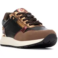Xti for woman. 14421803-KAKI Trainers 144218 green (37), Flat, Zip, Casual