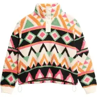 Superdry Super Soft Printed Henley Collegegenser
