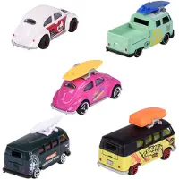 Majorette Vw The Originals Gavepakke 5 Volkswagen-kjøretøy