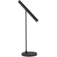 Pure LED-bordlampe Tutua, sensordimmer, svart