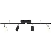 Pure Mira taklampe 4 lys fjernkontroll CCT svart