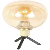 Steinhauer Reflexion bordlampe, Ø 22 cm, messingfarget, glass