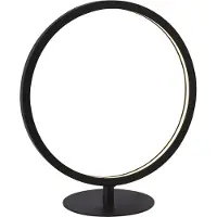Searchlight Cirque LED-bordlampe, svart, metall, 33 cm høy