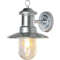 Konstsmide Napoli utendørs vegglampe, stål