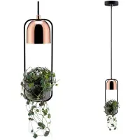 Paulmann hengelampe Fanja med plantepotte