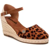 Refresh 173136 Suede Kilehælespadriller