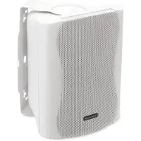 Omnitronic 11036717, 2-veis, 2.0 kanaler, Koblet med ledninger (ikke trådløs), 50 W, 50 - 20000 Hz, Hvit
