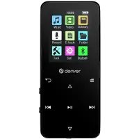 Denver MP-1830B BLACK - MP4 media player with built-in bluetooth and rechargeable battery - MP3-spiller 4 GB