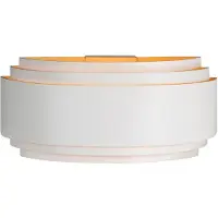 Highlight Sofia vegglampe, hvit, bredde 30 cm, aluminium, E14