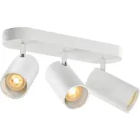SLV Asto Tube downlight GU10 3 lyskilder lineær hvit