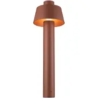 SLV Photoni 75 veilampe, rustfarget, aluminium, høyde 75 cm
