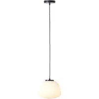 Brilliant Kaizen hengelampe, Ø 25 cm, opal, glass