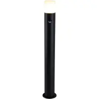 Searchlight Veilampe Cannes, høyde 80 cm, svart, metall, sensor
