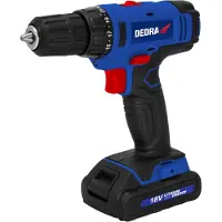 Dedra DED7880 bormaskin/skrumaskin 18 V 1 x batteri 1,5 Ah
