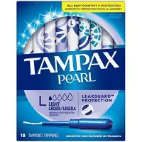 Tampax Pearl Light, 18 stykker