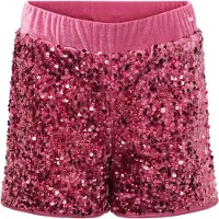 ONLY Shorts - KogSelvtillit - Rose Wine m. Palietter - - 12 år (152) - Shorts