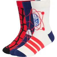 Adidas Sokker - 3-pack - Marvel Spiderman - Ren grov - - 22/24 - Sokker