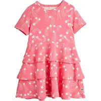 Mini Rodini Kjole - Stjernefall Aop - Rosa - - 4-5 år (104-110) - Kjole