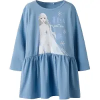 Name it Kjole - Frossen - NmfPjulina - Endeløs Sky - - 2 år (92) - Kjole