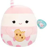 Squishmallows Kosedyr - 30 cm - Amelie Strawberry Melk - - OneSize - Kosedyr