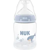 Nuk Babyflaske - First Choice - 150 ml - Whale - Blå - - OneSize - Babyflaske